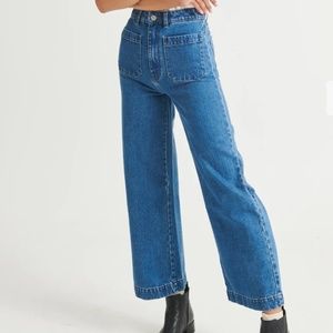 Free People Rolla's Sailor Jean - Ashley Blue